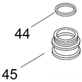 Kohler Gasket, 1.138Id X 1.245Od 38677